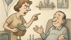 Dowcip: Małżeństwo świętuje 25. rocznicę i...