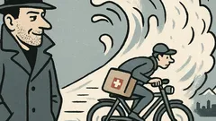 Dowcip: Stirlitz gapi się na kuriera