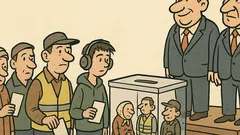 Dowcip: Wchodzi wyborca do lokalu wyborczego…