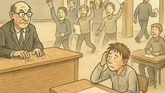 Dowcip: Profesor stuka morsem na egzaminie