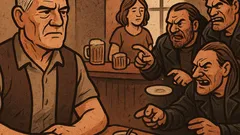 Dowcip: Wchodzi trzech harleyowców do baru…