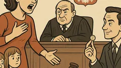 Dowcip: Rozwód, opieka i automat ze słodyczami