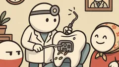 Dowcip: Kochanie, mamusia była u dentysty?